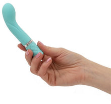 Load image into Gallery viewer, Pillow Talk Racy Vibe W/ Swarovski Crystal Teal
