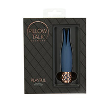 Load image into Gallery viewer, Pillow Talk Secrets Playful Massager Navy
