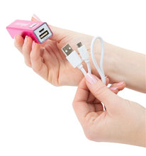 Load image into Gallery viewer, Palm Power Plug &amp; Play Fuchsia Massager
