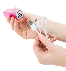 Palm Power Plug & Play Fuchsia Massager