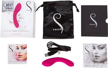 Load image into Gallery viewer, Mini Swan Wand 4.75 Pink &quot;
