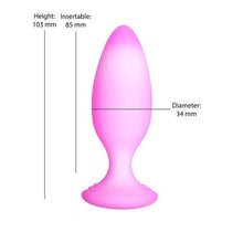 Load image into Gallery viewer, Softies Dual Layer Butt Plug 4 Butt Plug 4 Pink
