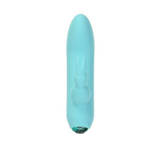 Load image into Gallery viewer, Power Bullet Alices Bunny 4in 10 Function Bullet Teal
