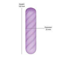 Load image into Gallery viewer, Softies Dual Layer Bullet 4'pu Layer Bullet 4'purple
