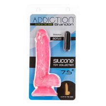 Load image into Gallery viewer, Addiction Brandon 7.5in Pink Glow In The Dark
