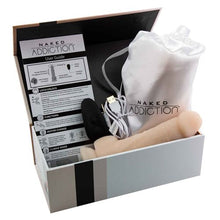 Load image into Gallery viewer, Naked Addiction 7in Rotating &amp; Vibrating Dong
