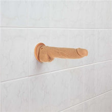 Load image into Gallery viewer, Naked Addiction 9in Caramel Thrusting Dong W/ Remote
