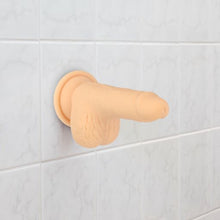 Load image into Gallery viewer, Naked Addiction 6.5in Vanilla Thrusting Dong W/ Remote
