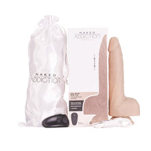 Load image into Gallery viewer, Naked Addiction 8.5in Maximum Thrusting &amp; Vibrating Dong
