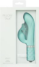 Load image into Gallery viewer, Pillow Talk Kinky Clitoral W/ Swarovski Crystal Teal
