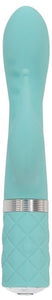 Pillow Talk Kinky Clitoral W/ Swarovski Crystal Teal
