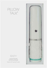 Pillow Talk Feisty Luxurious Thrusting & Vibrating Massager Teal