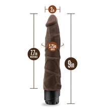 Load image into Gallery viewer, Dr Skin Cock Vibe #1 Chocolate
