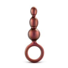 Load image into Gallery viewer, Anal Adventures Matrix Beaded Loop Plug Copper
