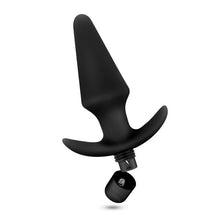 Load image into Gallery viewer, Anal Adventures Vibrating Plug Black
