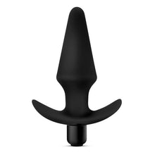 Load image into Gallery viewer, Anal Adventures Vibrating Plug Black
