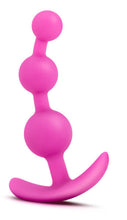 Load image into Gallery viewer, Luxe Be Me 3 Fuschia Anal Plug
