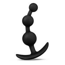 Load image into Gallery viewer, Anal Adventures Platinum Small Anal Beads Black

