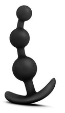 Load image into Gallery viewer, Anal Adventures Platinum Small Anal Beads Black
