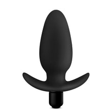 Load image into Gallery viewer, Anal Adventures Platinum Silicone Saddle Plug Black
