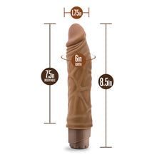Load image into Gallery viewer, Dr Skin Cock Vibe #10 Mocha Realistic Cock
