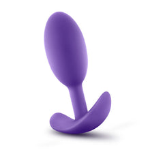 Load image into Gallery viewer, Luxe Wearable Vibra Slim Plug Medium Purple
