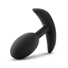 Load image into Gallery viewer, Luxe Wearable Vibra Slim Plug Medium Black
