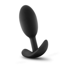 Load image into Gallery viewer, Luxe Wearable Vibra Slim Plug Medium Black
