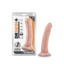 Load image into Gallery viewer, Dr Skin Plus 7in Poseable Dildo Vanilla
