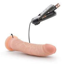 Load image into Gallery viewer, Dr Skin 8.5 Vibrating Realistic Cock W/suction Cup Vanilla&quot;
