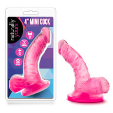 Load image into Gallery viewer, Naturally Yours 4 Mini Cock Pink &quot;
