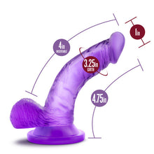 Load image into Gallery viewer, Naturally Yours 4 Mini Cock Purple &quot;
