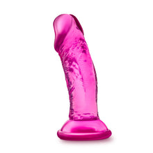 Load image into Gallery viewer, B Yours Sweet N Small 4in Dildo W/ Suction Cup Pink
