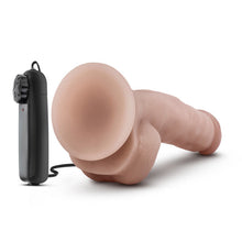 Load image into Gallery viewer, Dr Skin Dr Jay 8.75in Vibrating Cock W/ Suction Cup Vanilla
