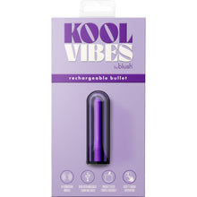 Load image into Gallery viewer, Kool Vibes - Rechargeable Mini Bullet - Grape
