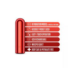 Load image into Gallery viewer, Kool Vibes - Rechargeable Mini Bullet - Cherry
