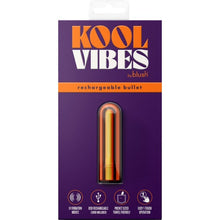 Load image into Gallery viewer, Kool Vibes - Rechargeable Mini Bullet - Tangerine
