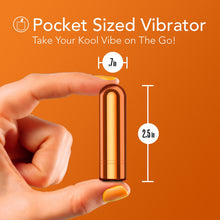 Load image into Gallery viewer, Kool Vibes - Rechargeable Mini Bullet - Tangerine
