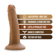 Load image into Gallery viewer, Dr Skin 5.5 Cock W/ Suction Cup Mocha &quot;
