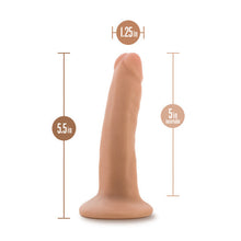 Load image into Gallery viewer, Dr Skin Plus 5in Poseable Dildo Vanilla
