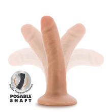 Load image into Gallery viewer, Dr Skin Plus 5in Poseable Dildo Vanilla
