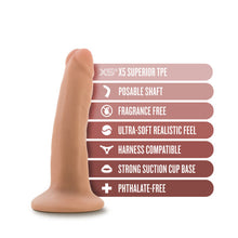 Load image into Gallery viewer, Dr Skin Plus 5in Poseable Dildo Vanilla
