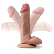 Load image into Gallery viewer, Dr Skin Plus 6in Poseable Dildo Mocha
