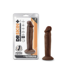 Load image into Gallery viewer, Dr Skin Plus 6in Poseable Dildo Chocolate

