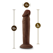 Load image into Gallery viewer, Dr Skin Plus 6in Poseable Dildo Chocolate
