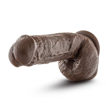 Load image into Gallery viewer, Dr Skin Mr D 8.5in Dildo W/ Suction Cup Chocolate
