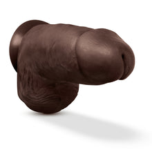 Load image into Gallery viewer, Au Naturel Chub 10in Dildo Chocolate
