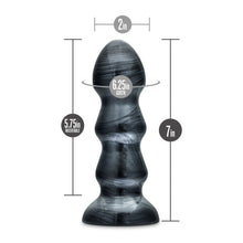 Load image into Gallery viewer, Jet Black Jack Carbon Metallic Black Anal Plug
