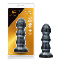 Load image into Gallery viewer, Jet Black Jack Carbon Metallic Black Anal Plug
