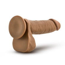Load image into Gallery viewer, Dr. Skin Dr. William 8in Dildo W/ Balls Tan

